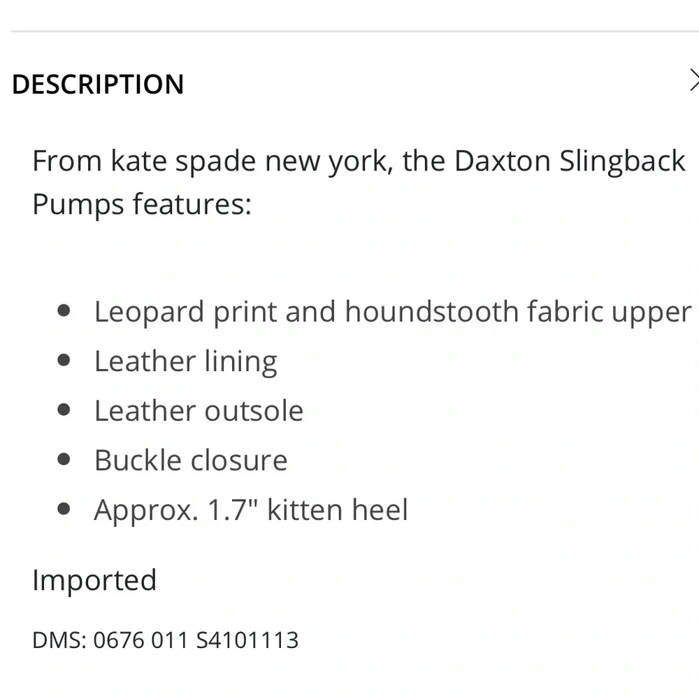 NWT Kate Spade Daxton houndstooth leopard pumps